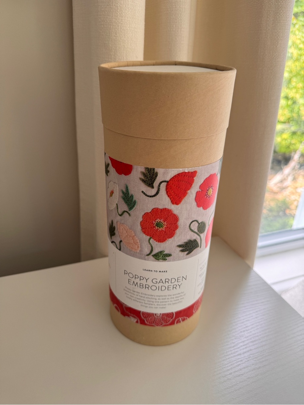 Purl Soho Poppy Garden Embroidery Kit